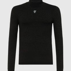 Maglia intima maniche lunghe Pissei Argentum - Nero