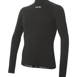 Maglia intima maniche lunghe Rh+ Seamless - Nero