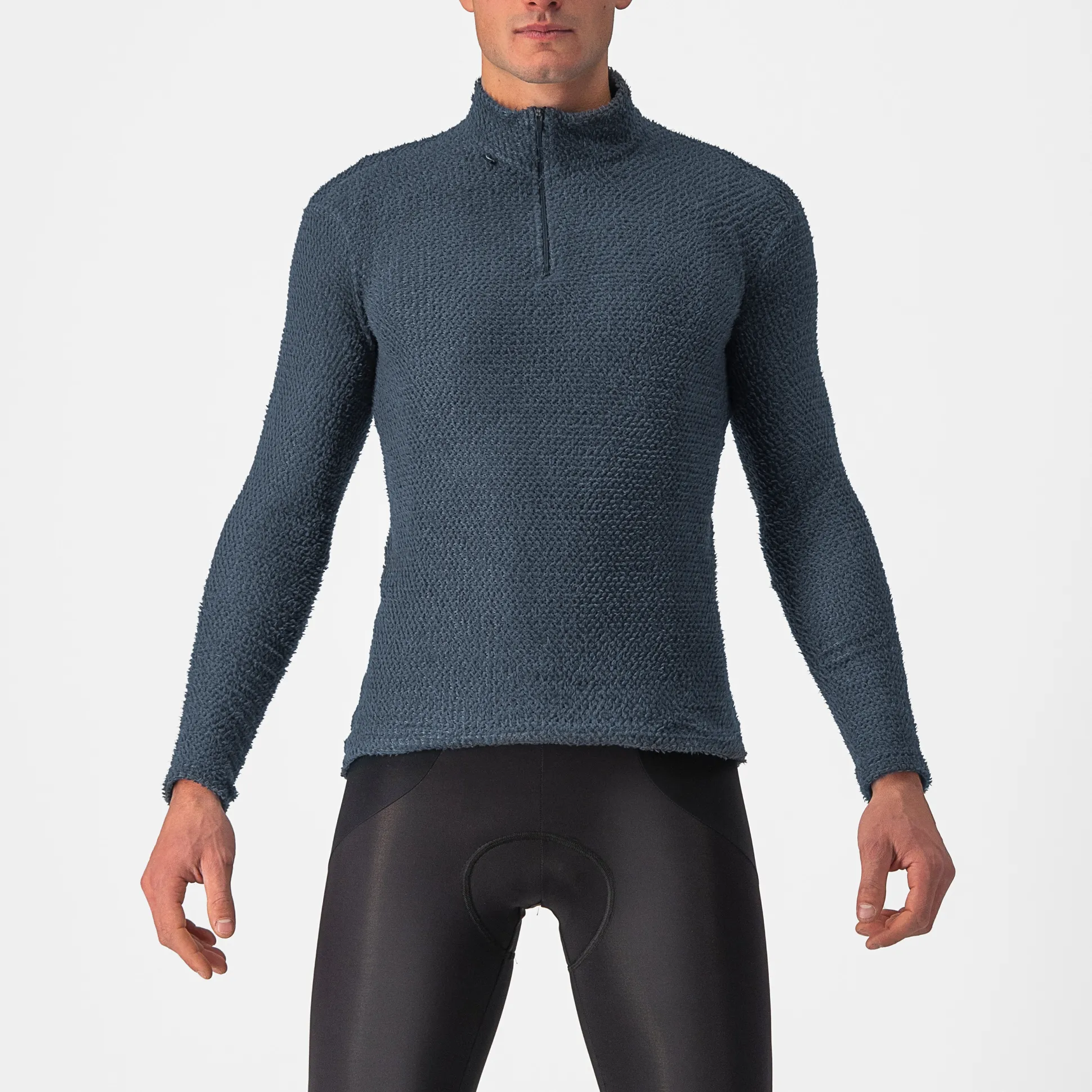 Maglia intima maniche lunghe Castelli Cold Days 2nd Layer - Blu