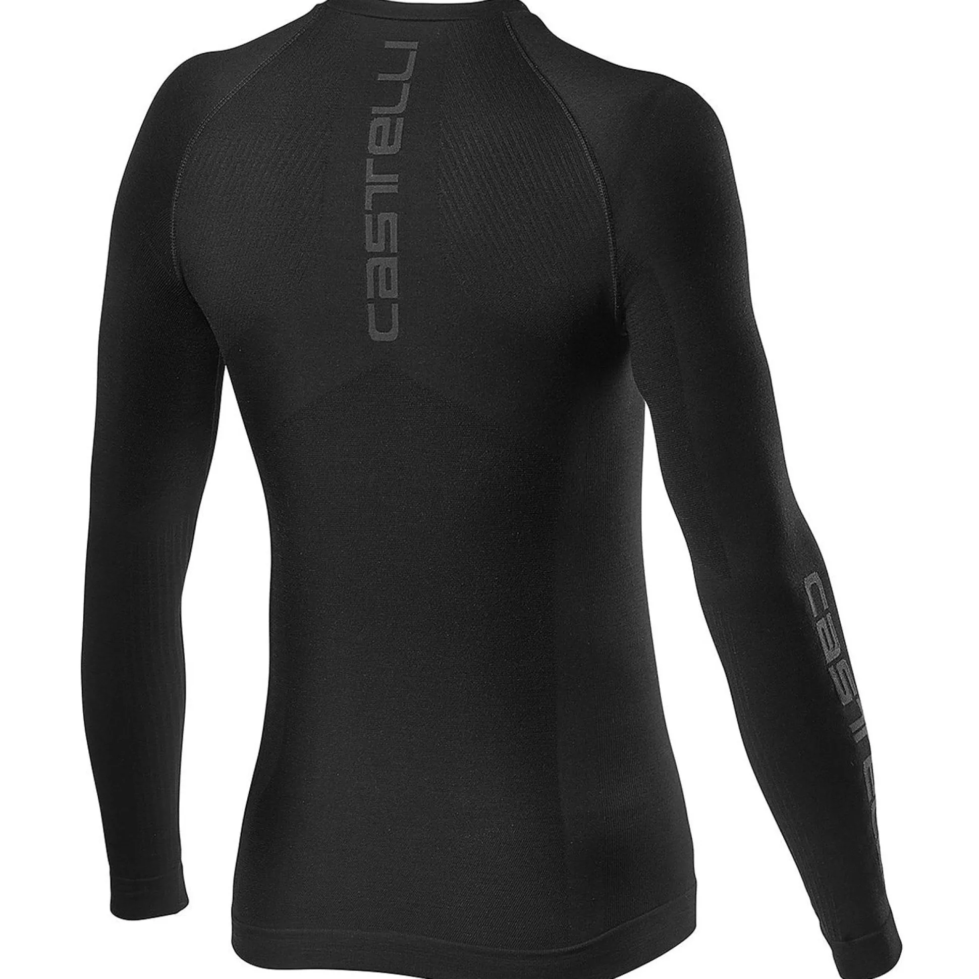 Maglia intima maniche lunghe Castelli Core Seamless - Nero