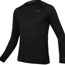 Maglia intima maniche lunghe Endura BaaBaa Blend - Nero