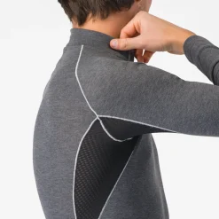 Maglia intima maniche lunghe Castelli Flanders 2 - Grigio