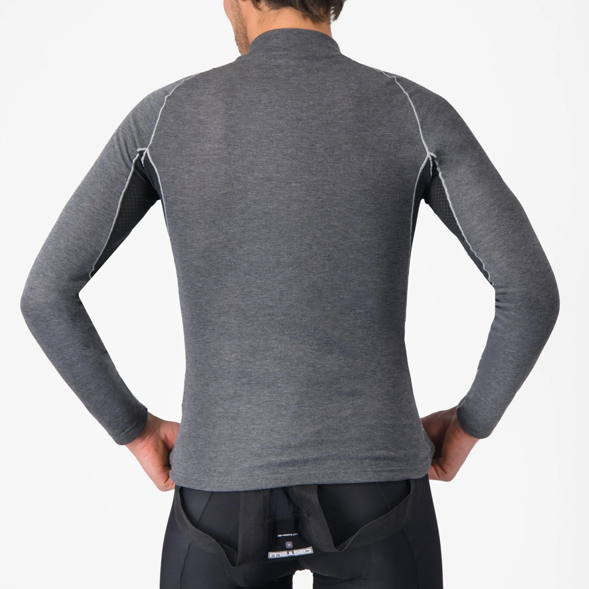 Maglia intima maniche lunghe Castelli Flanders 2 - Grigio