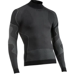 Maglia intima maniche lunghe Northwave High Neck Revolution - Nero