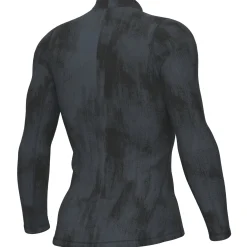 Maglia intima maniche lunghe Ale Knitted - Nero
