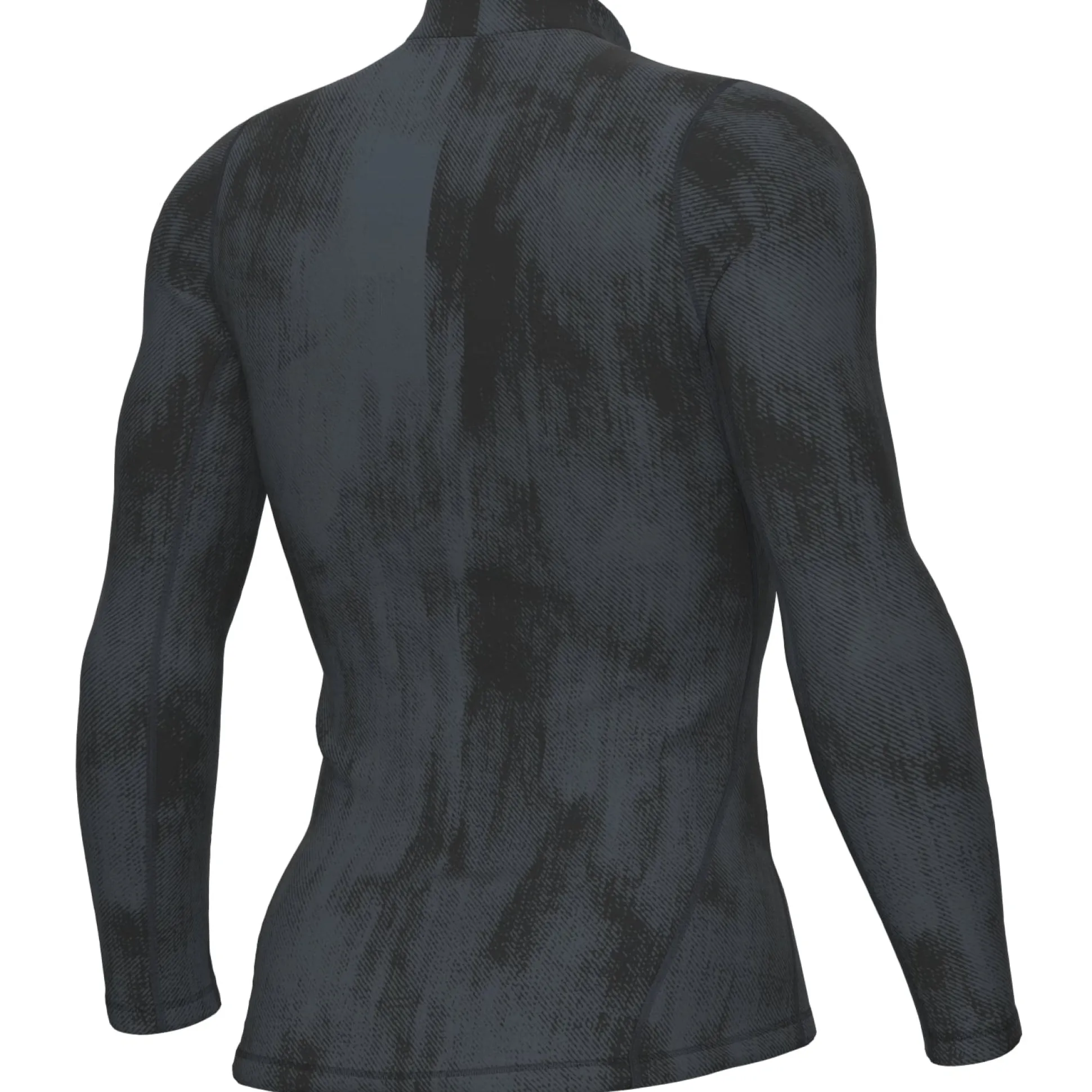 Maglia intima maniche lunghe Ale Knitted - Nero