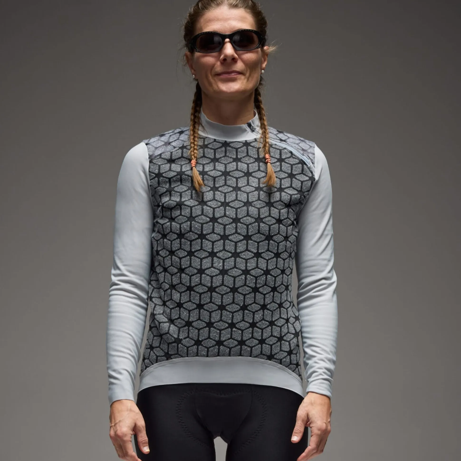 Maglia intima maniche lunghe Q36.5 Bullet Proof - Grigio