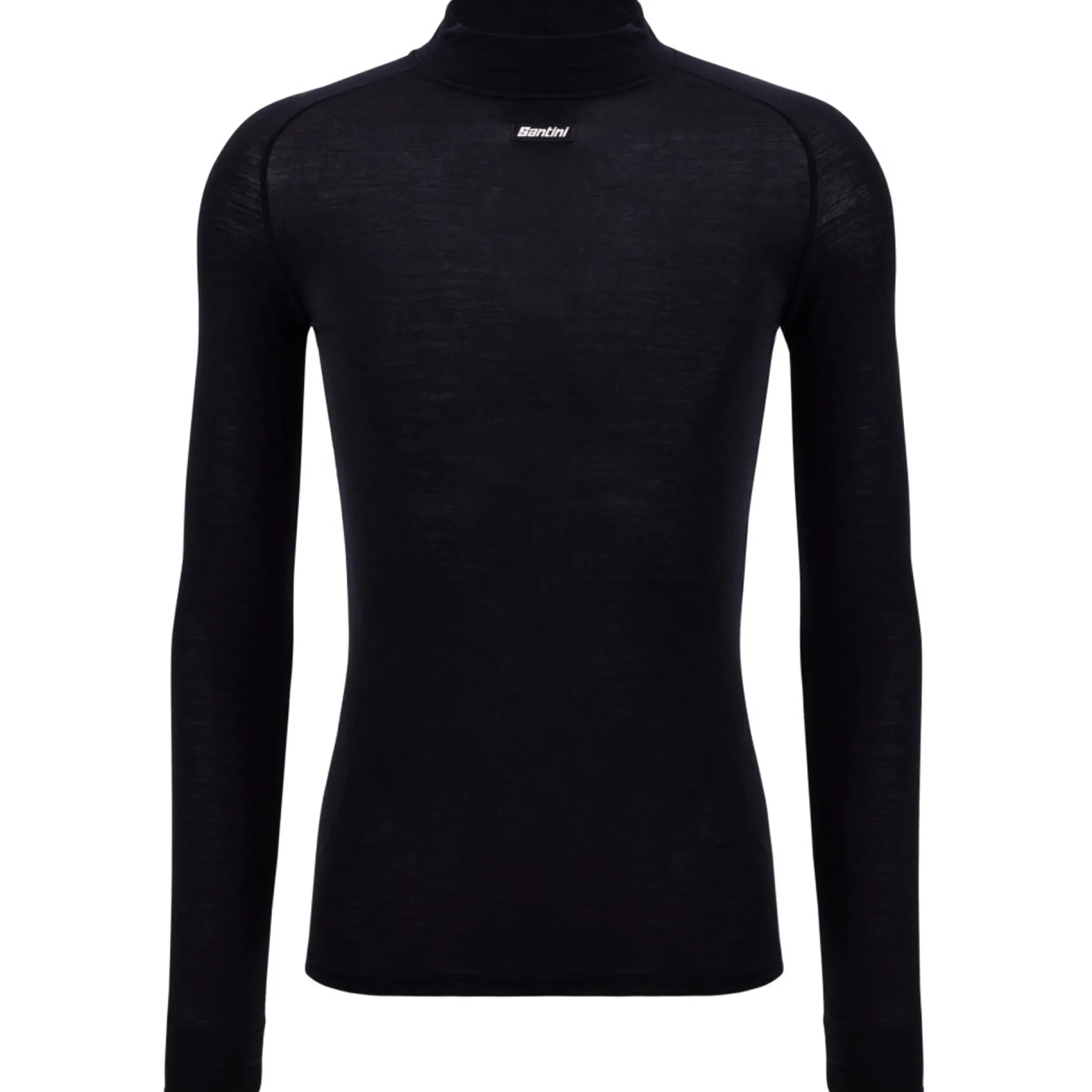 Maglia intima maniche lunghe Santini NEXT 2 SKIN - Nero