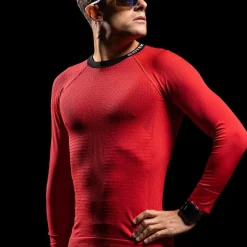Maglia Intima maniche lunghe Biotex Fit 4.0 - Rosso
