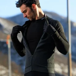 Maglia Intima maniche lunghe Biotex Fit 4.0 - Nero