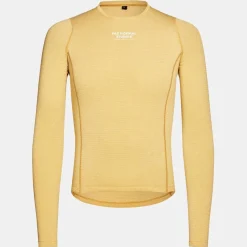 Maglia intima maniche lunghe Pas Normal Studios Thermal - Giallo