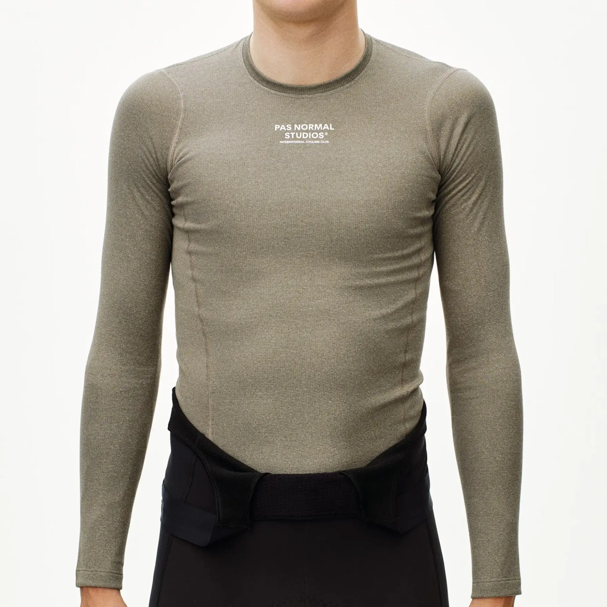 Maglia intima maniche lunghe Pas Normal Studios Mid - Marrone
