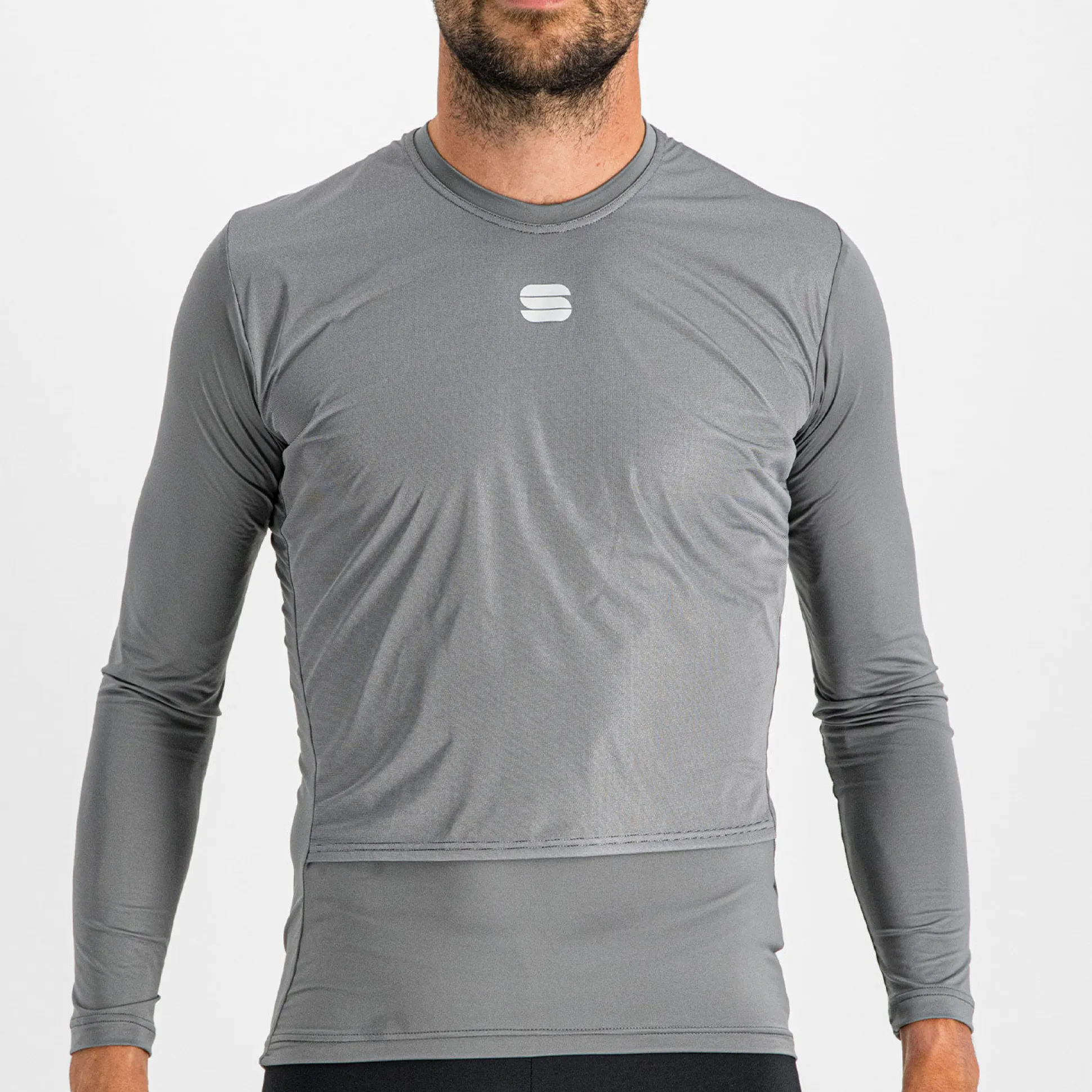 Maglia intima maniche lunghe Sportful Fiandre Thermal - Grigio