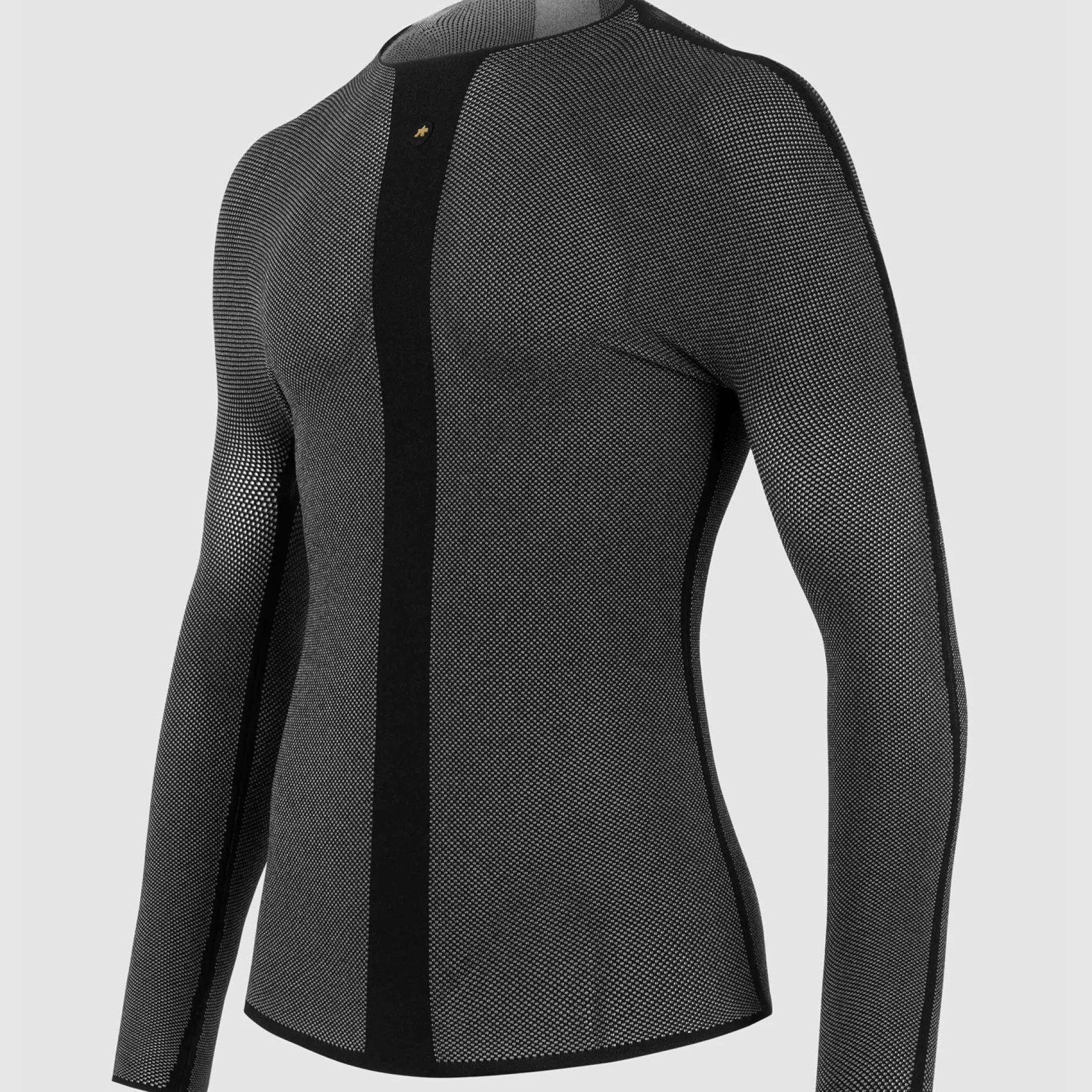 Maglia intima maniche lunghe Assos Mille GTO Spring Fall LS Dermasensor - Nero