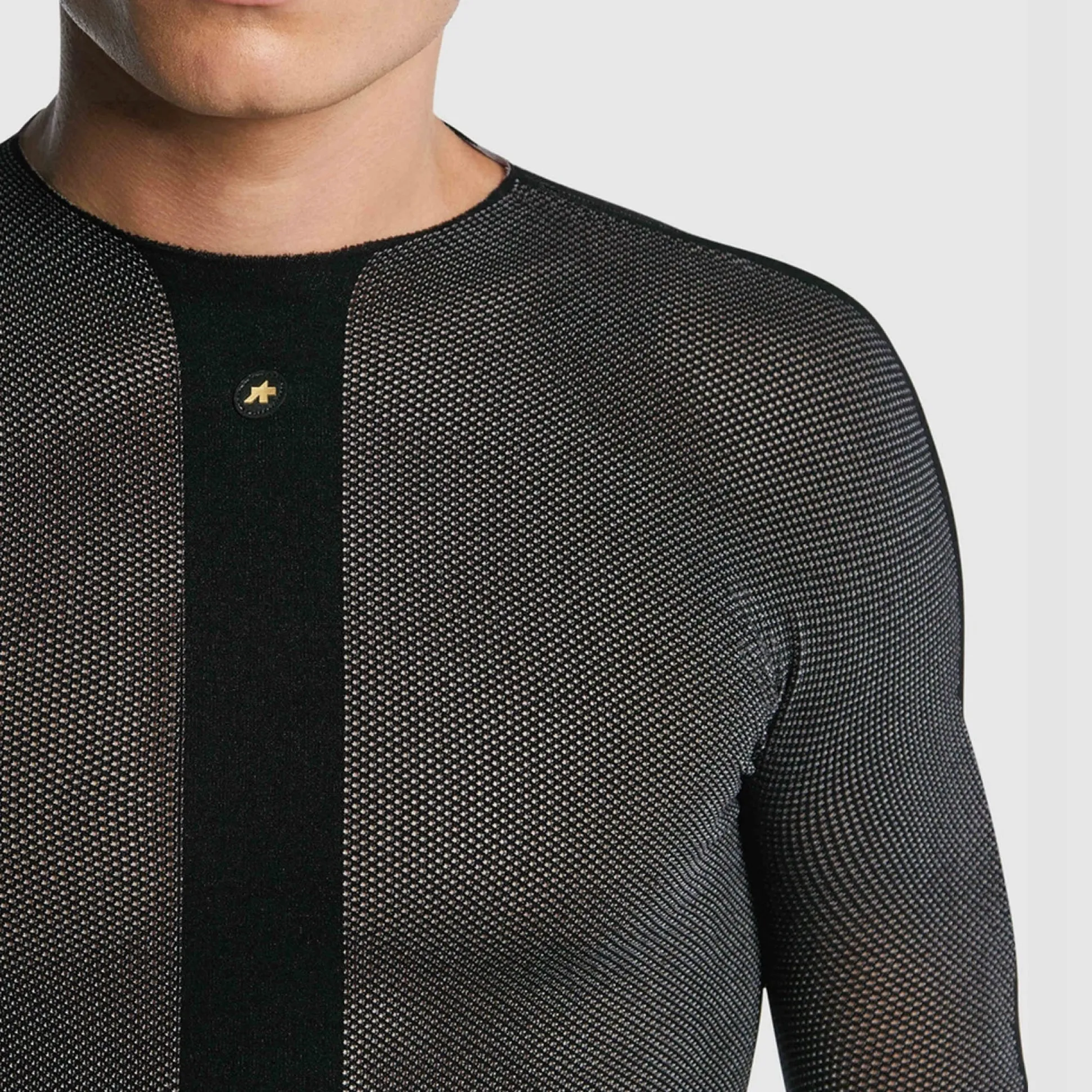 Maglia intima maniche lunghe Assos Mille GTO Spring Fall LS Dermasensor - Nero