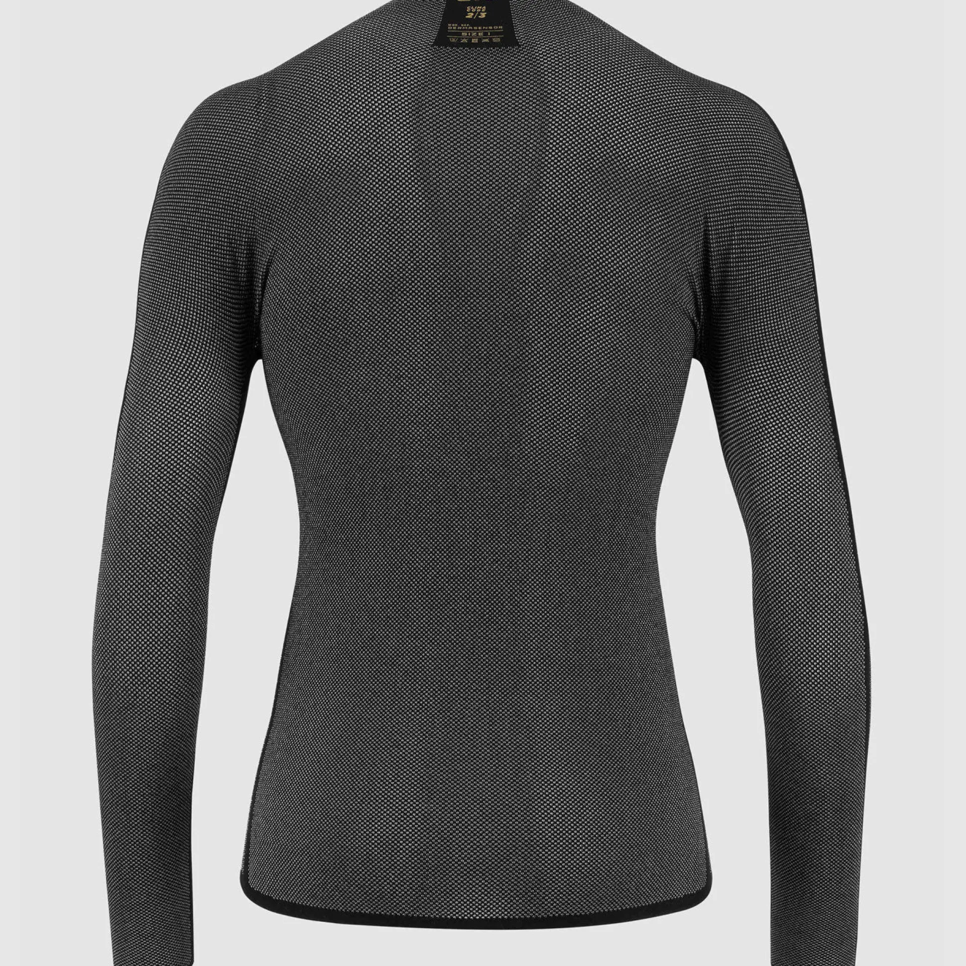 Maglia intima maniche lunghe Assos Mille GTO Spring Fall LS Dermasensor - Nero