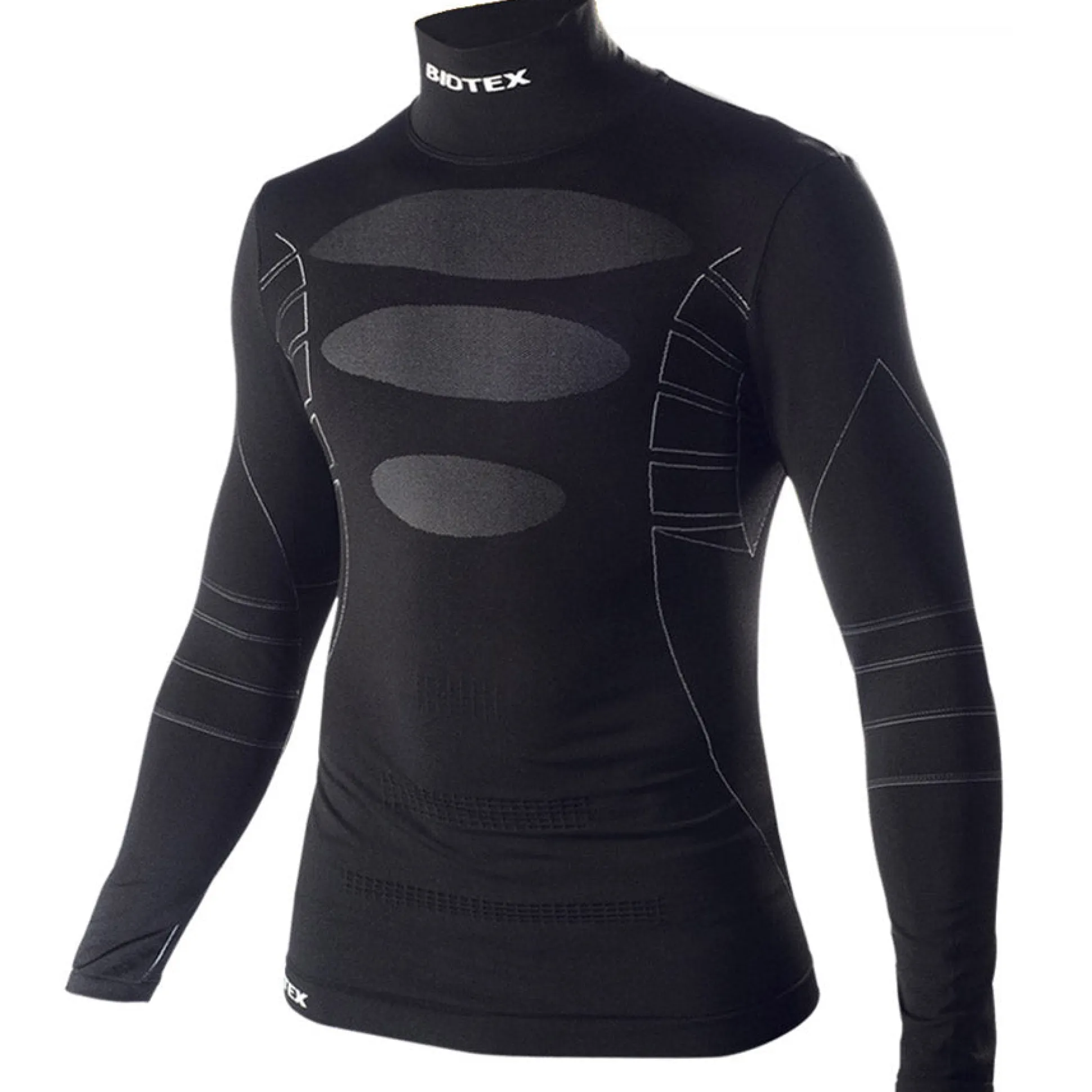 Maglia Intima M/L Biotex Lupetto Warm Effect - Nero