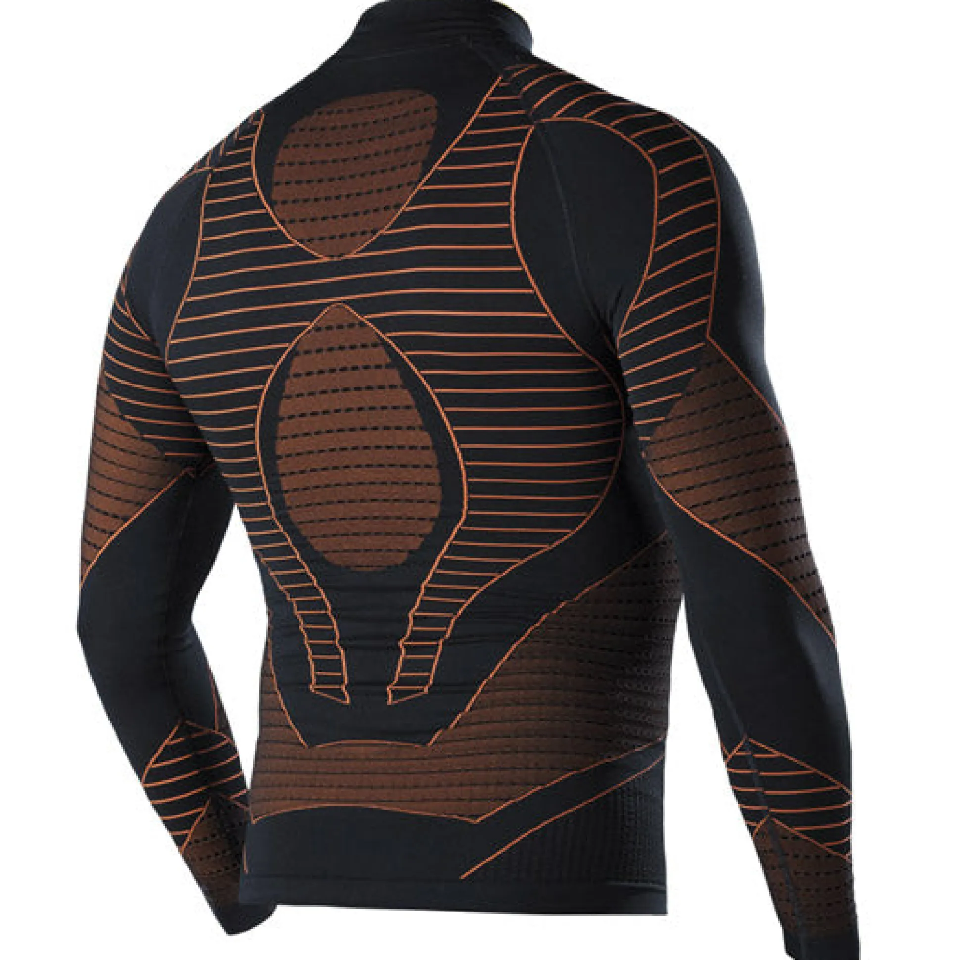 Maglia Intima M/L Biotex Lupetto Icebreak - Nero Arancio
