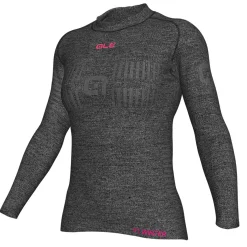 Maglia intima M/L Donna Ale Seamless Wool - Grigio