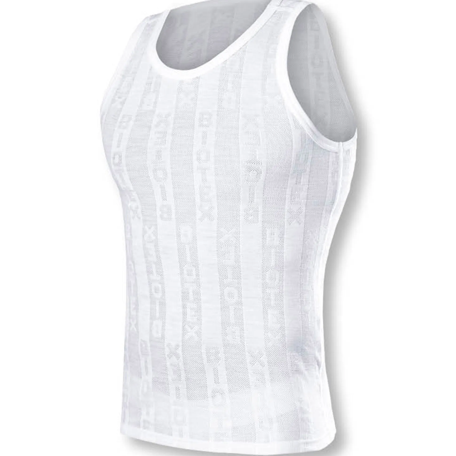 Maglia intima senza maniche bambino Biotex Microrete J - Bianco
