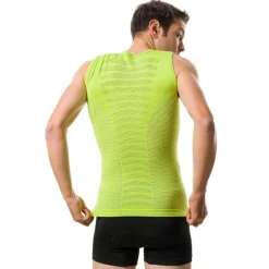 Maglia intima senza maniche Biotex + Carbon - Verde