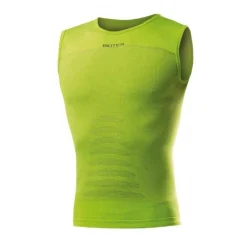 Maglia intima senza maniche Biotex + Carbon - Verde