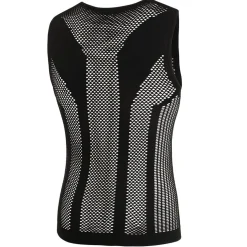 Maglia intima senza maniche Biotex Piuma - Nero
