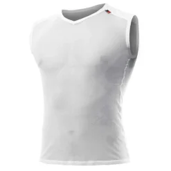 Maglia intima senza maniche Biotex Microrete Velo - Bianco