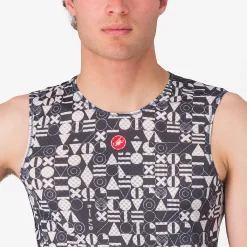Maglia intima senza maniche Castelli Espresso R-A/D - Blu