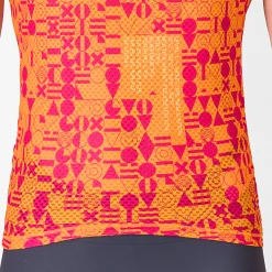 Maglia intima senza maniche Castelli Espresso R-A/D - Arancio chiaro