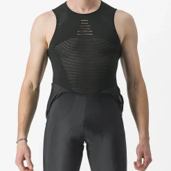 Maglia intima senza maniche Castelli Core Seamless - Nero