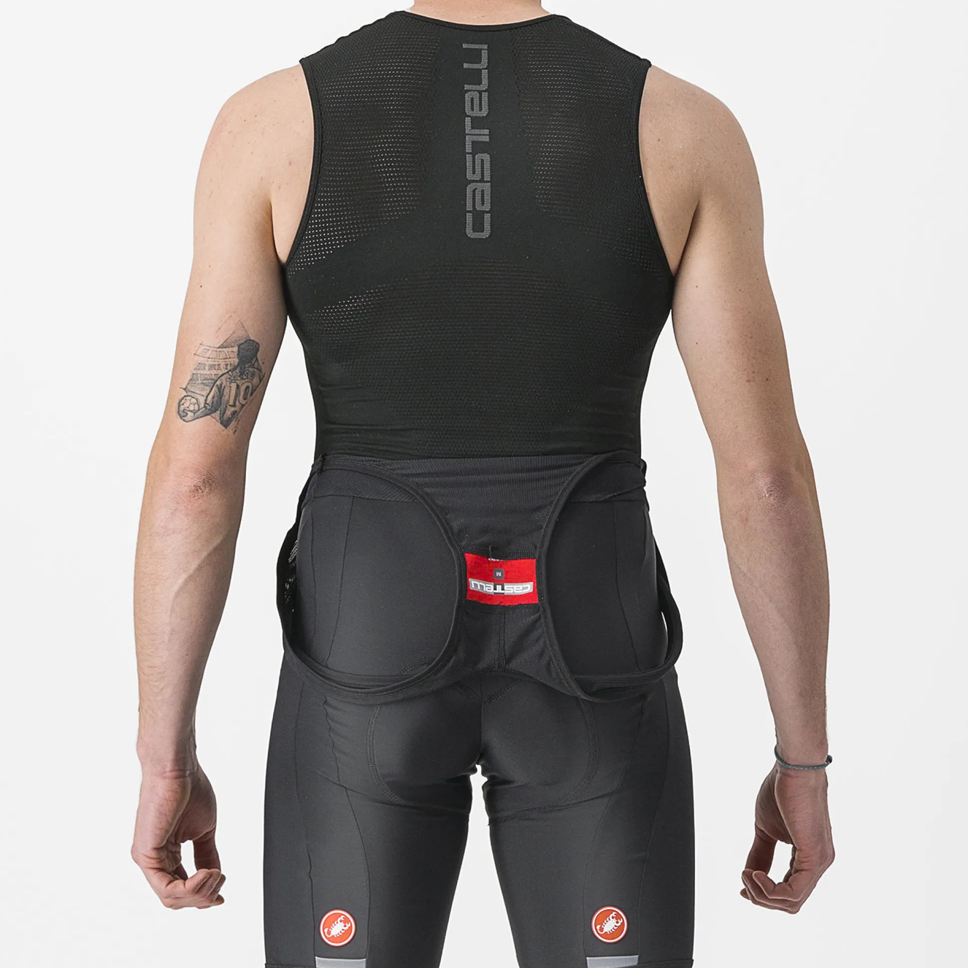 Maglia intima senza maniche Castelli Core Seamless - Nero