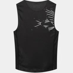 Maglia intima senza maniche Cafe du Cycliste Liliane - Nero