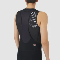 Maglia intima senza maniche Cafe du Cycliste Liliane - Nero