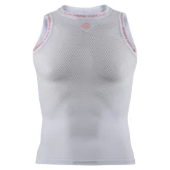 Maglia intima senza maniche Cinelli Tempo - Bianco rosa