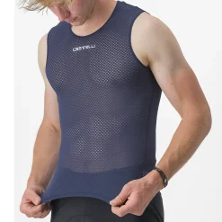 Maglia intima senza maniche Castelli Pro Mesh 2.0 - Blu