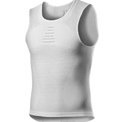 Maglia intima senza maniche Castelli Core Seamless - Bianco