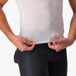 Maglia intima senza maniche Castelli Pro Mesh 2.0 - Bianco