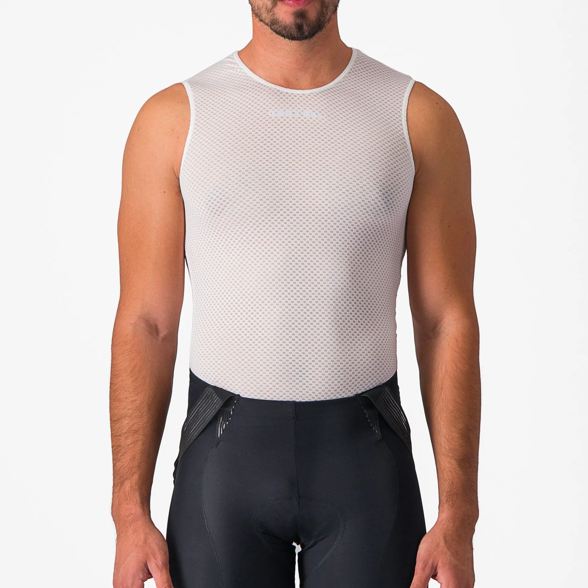 Maglia intima senza maniche Castelli Pro Mesh 2.0 - Bianco