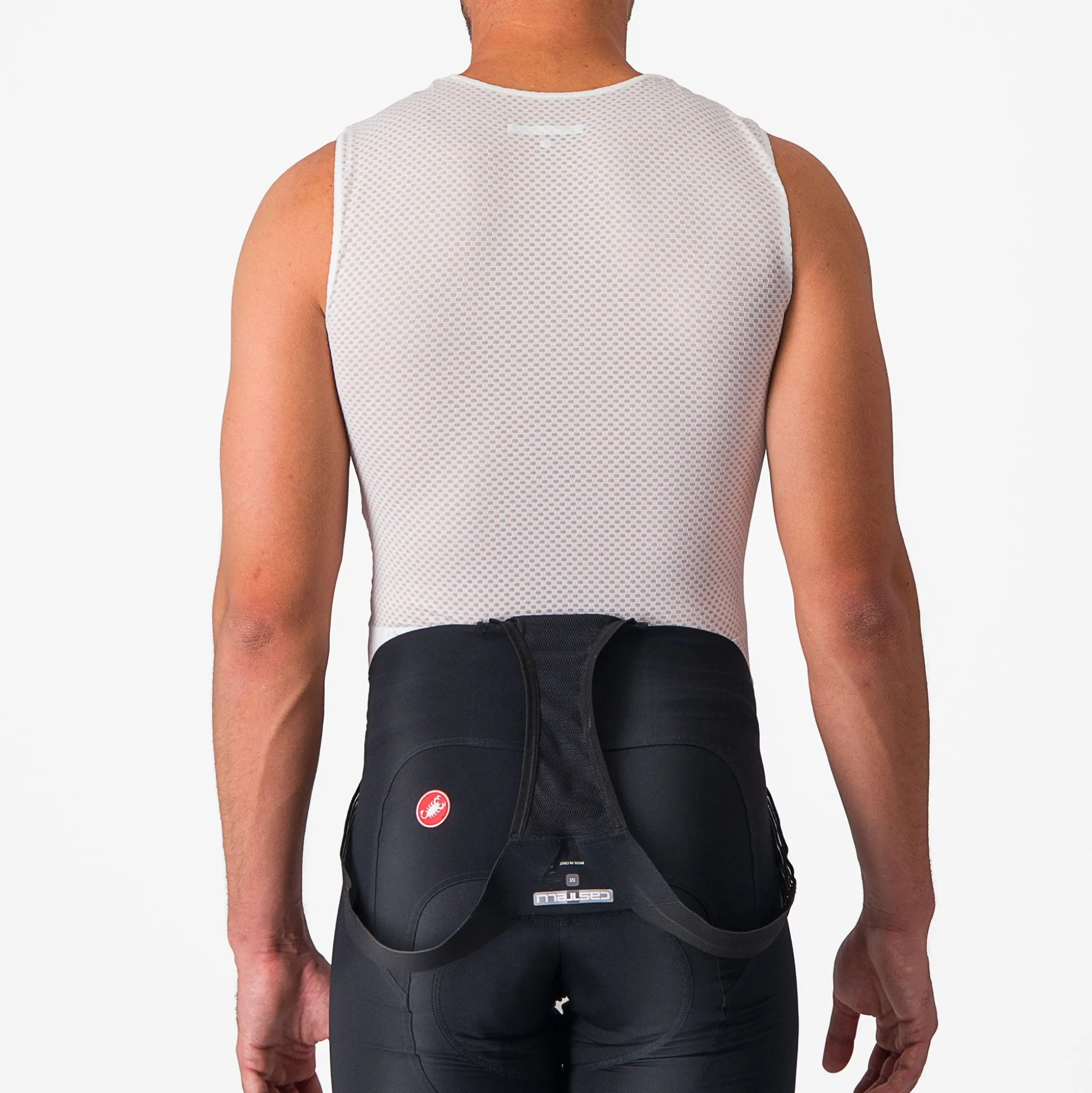 Maglia intima senza maniche Castelli Pro Mesh 2.0 - Bianco