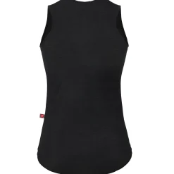 Maglia intima senza maniche donna Santini Dry - Nero