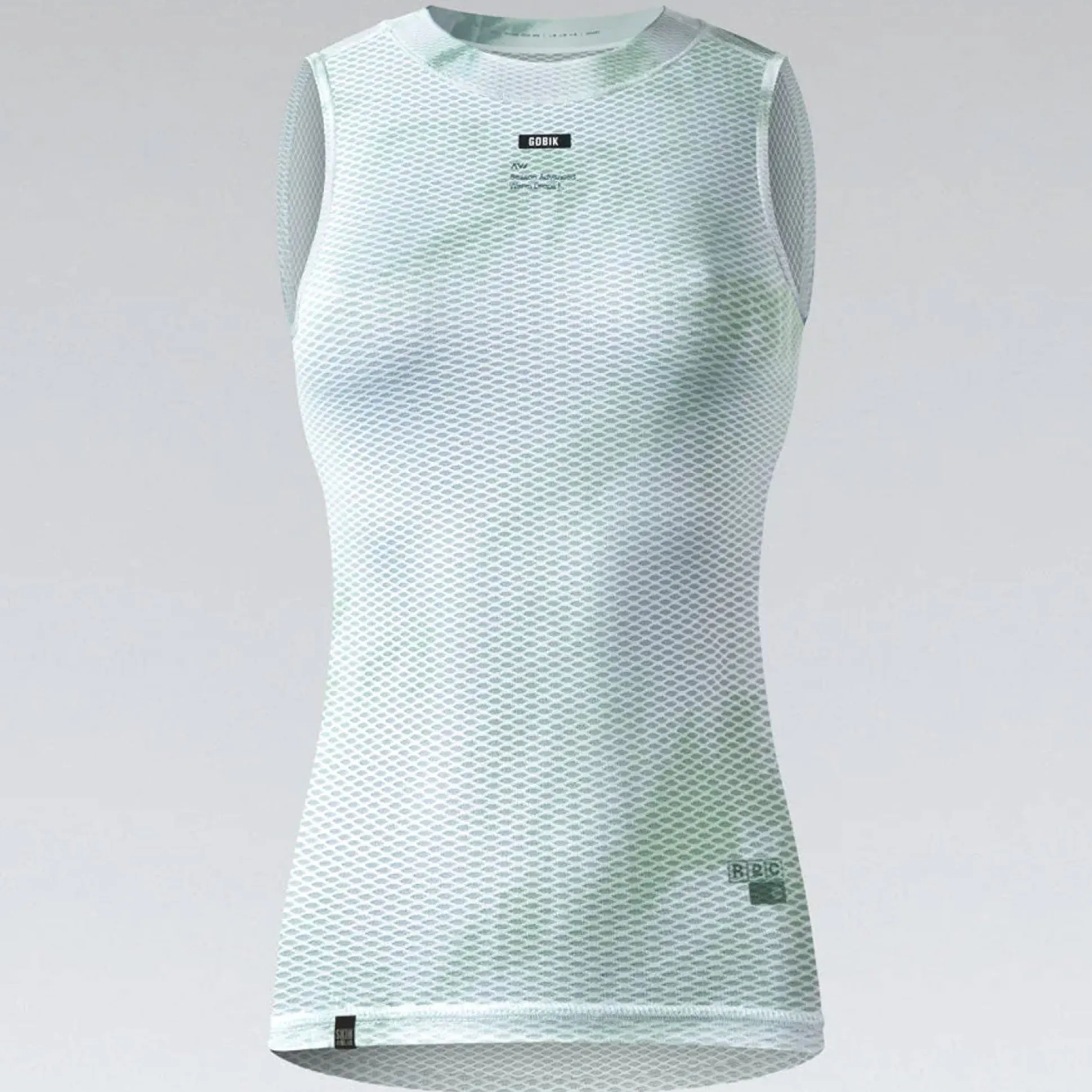 Maglia intima senza maniche donna Gobik Second Skin - Verde