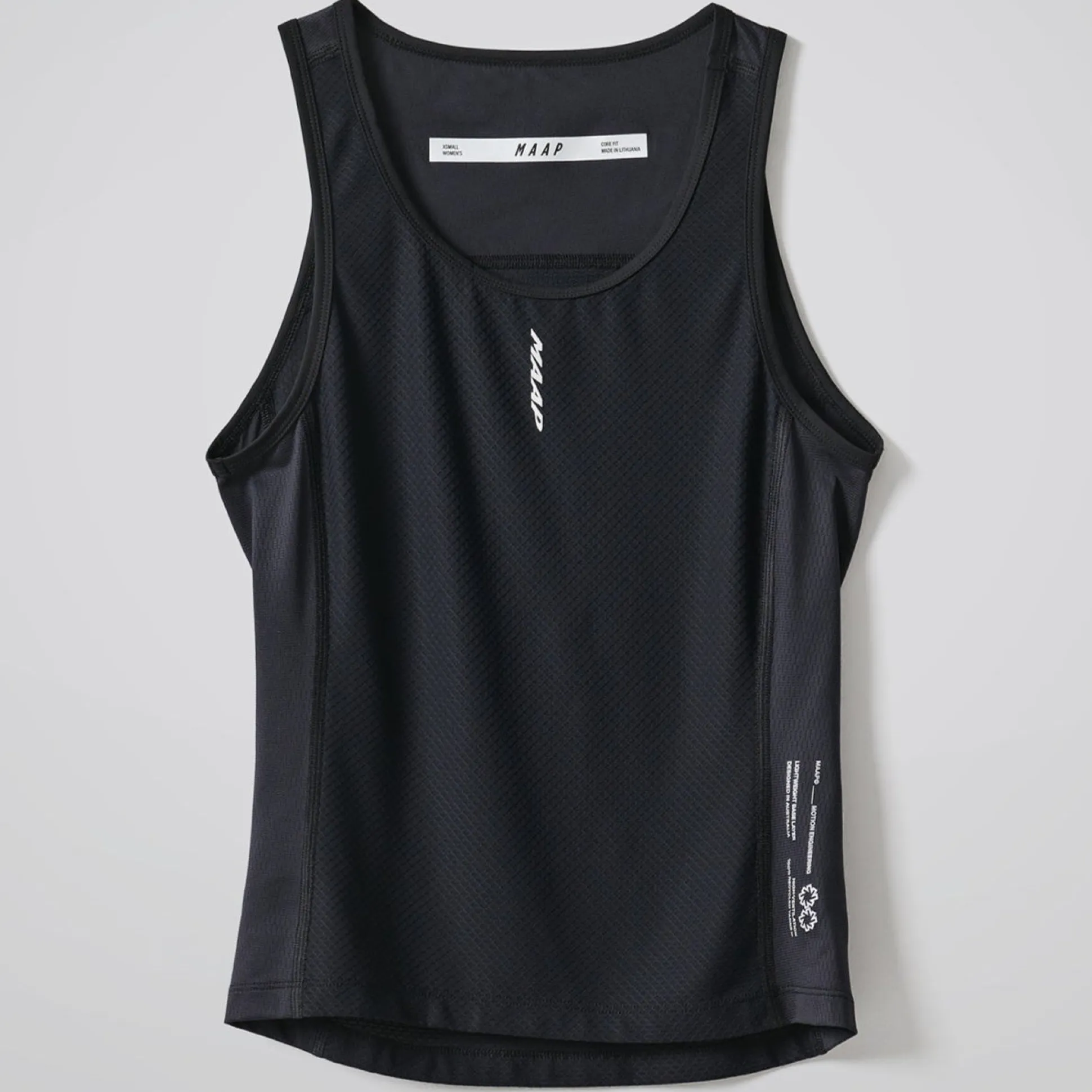 Maglia intima senza maniche donna Maap Team Midweight - Nero