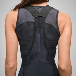 Maglia intima senza maniche donna Maap Team Midweight - Nero