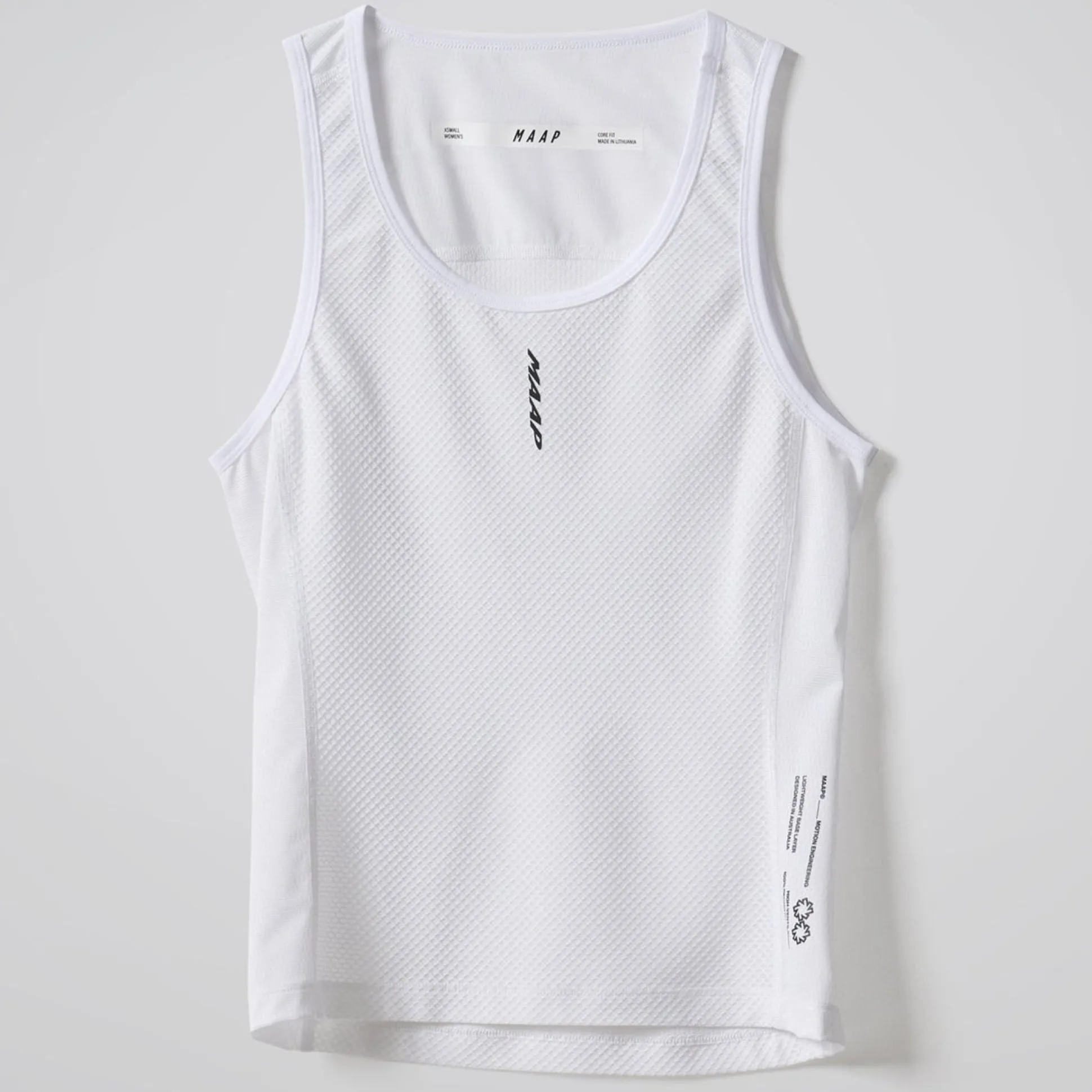 Maglia intima senza maniche donna Maap Team Midweight - Bianco