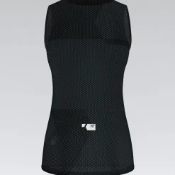Maglia intima senza maniche donna Gobik Second Skin Moonless - Nero