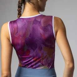 Maglia intima senza maniche donna Ale Lilium - Viola