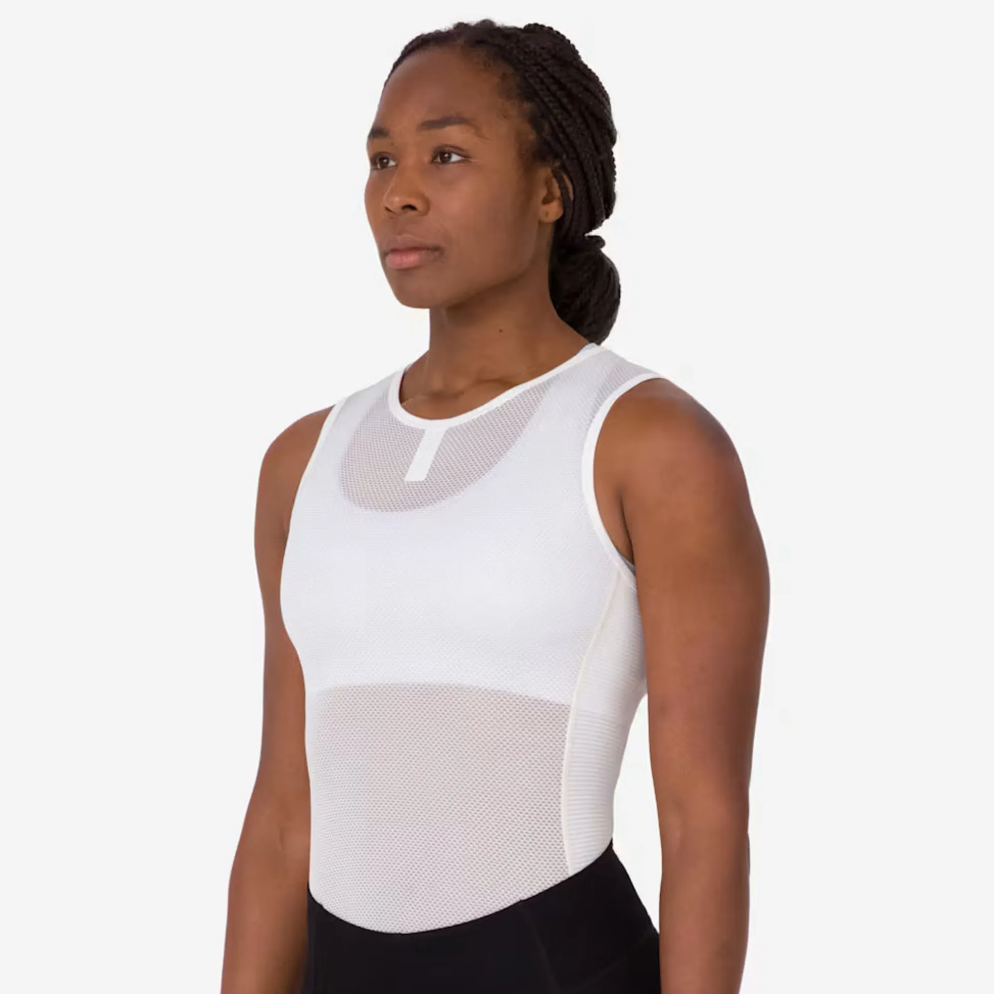 Maglia intima senza maniche donna Rapha Lightweight - Bianco