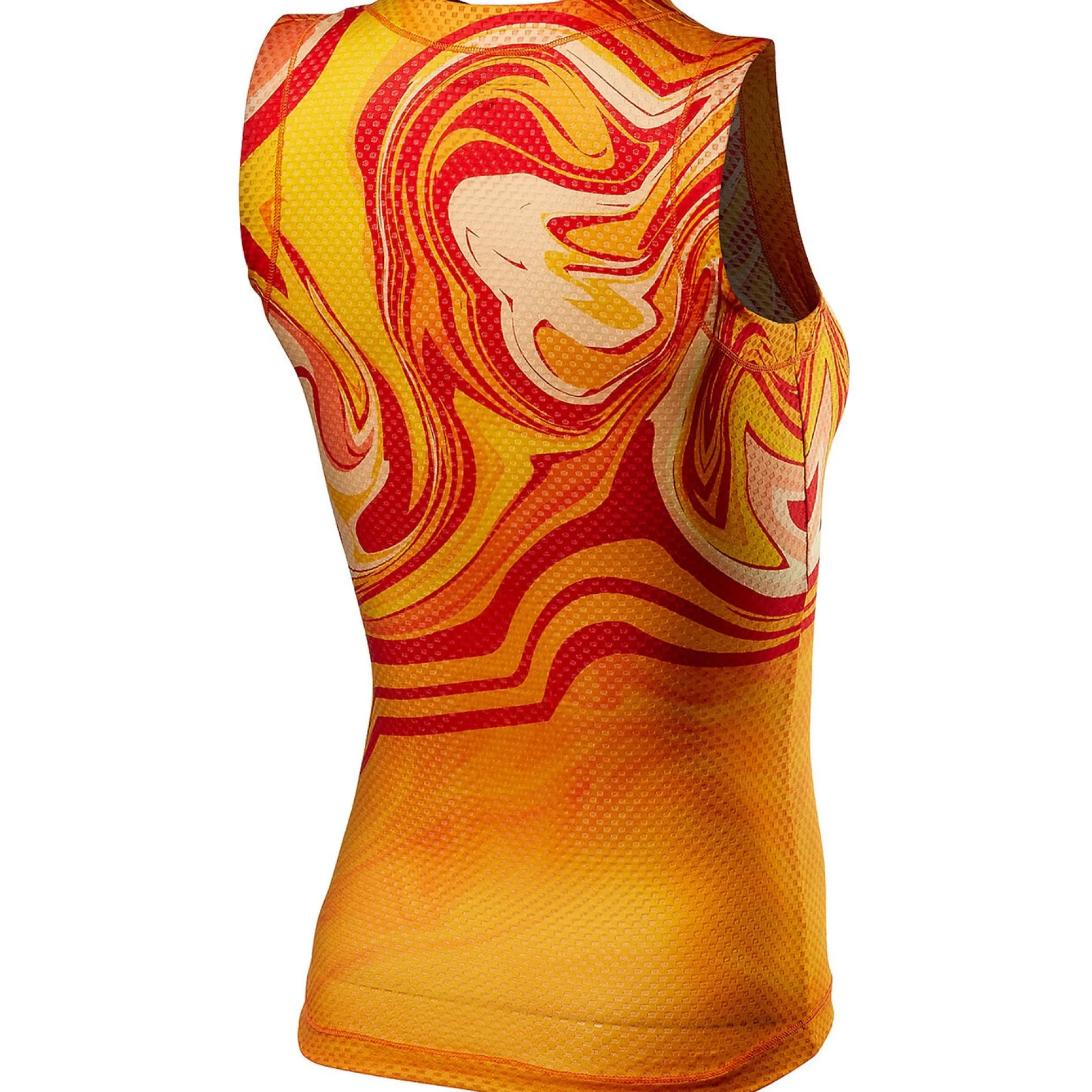 Maglia intima senza maniche donna Castelli Pro Mesh - Arancio