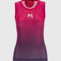 Maglia intima senza maniche donna Karpos Verve Mesh - Fucsia
